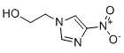 结构式 CAS# 5006-69-9, 2-(4-硝基-1H-咪唑-1-基)乙醇