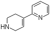 structure of CAS# 50461-51-3, 1',2',3',6'-Tetrahydro-[2,4']bipyridinyl
