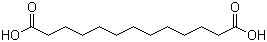 structure of CAS# 505-52-2, 1,11-Undecanedicarboxylic acid;Brassylic acid; Tridecanedioic acid