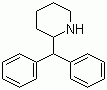 结构式 CAS# 519-74-4, 2-二苯甲基哌啶