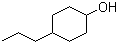 结构式 CAS# 52204-65-6, 4-丙基环己醇; 对丙基环己醇