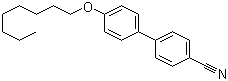 structure of CAS# 52364-73-5, Octyloxycyanobiphenyl;4'-(Octyloxy)-4-biphenylcarbonitrile