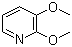 结构式 CAS# 52605-97-7, 2,3-二甲氧基吡啶