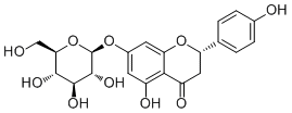 结构式 CAS# 529-55-5, 樱桃甙; 洋李甙