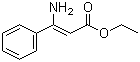 结构式 CAS# 53256-19-2, (Z)-3-氨基-3-苯基-2-丙烯酸乙酯