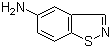 结构式 CAS# 53473-85-1, 1,2-苯并异噻唑-5-胺