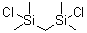 Bis(chlorodimethylsilyl)methane molecular structure (CAS 5357-38-0)
