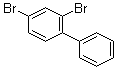 structure of CAS# 53592-10-2, 2,4-Dibromobiphenyl;2,4-Dibromo-1,1'-biphenyl