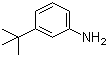 结构式 CAS# 5369-19-7, 3-叔丁基苯胺; 间叔丁基苯胺