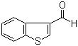 结构式 CAS# 5381-20-4, 3-甲醛苯并噻吩