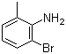structure of CAS# 53848-17-2, 2-Bromo-6-methylaniline