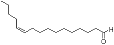 结构式 CAS# 53939-28-9, (Z)-11-十六碳烯醛