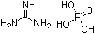 structure of CAS# 5423-22-3, Guanidinium dihydrogen phosphate;Guanidinium phosphate (1:1)
