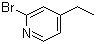 结构式 CAS# 54453-91-7, 2-溴-4-乙基吡啶