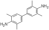结构式 CAS# 54827-17-7, 3,3',5,5'-四甲基联苯胺