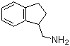 结构式 CAS# 54949-92-7, 2,3-二氢-1H-茚-1-甲胺