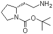 structure of CAS# 550378-07-9, (R)-2-(Aminoethyl)-1-N-Boc-pyrrolidine