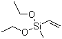 结构式 CAS# 5507-44-8, 甲基乙烯基二乙氧基硅烷