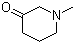 结构式 CAS# 5519-50-6, N-甲基哌啶-3-酮