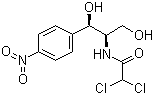 Chloramphenicol molecular structure (CAS 56-75-7)