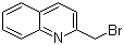 结构式 CAS# 5632-15-5, 2-溴甲基喹啉