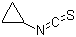 结构式 CAS# 56601-42-4, 异硫氰酸环丙酯