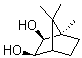 结构式 CAS# 56614-57-4, (1R,2S,3R,4S)-1,7,7-三甲基二环[2.2.1]庚烷-2,3-二醇