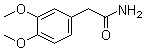 结构式 CAS# 5663-56-9, 3,4-二甲氧基苯乙酰胺