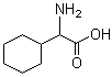 结构式 CAS# 5664-29-9, 环己基甘氨酸