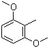 structure of CAS# 5673-07-4, 2,6-Dimethoxytoluene;2-Methyl-1,3-bis(methyloxy)benzene