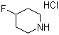 structure of CAS# 57395-89-8, 4-Fluoropiperidine hydrochloride