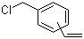 结构式 CAS# 57458-41-0, 乙烯基苄氯