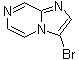 结构式 CAS# 57948-41-1, 3-溴咪唑并[1,2-a]吡嗪