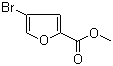 structure of CAS# 58235-80-6, 4-Bromofuran-2-carboxylic acid methyl ester