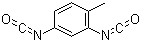 structure of CAS# 584-84-9, Tolylene-2,4-diisocyanate;4-Methyl-1,3-phenylene diisocyanate; 2,4-Diisocyanatotoluene; TDI