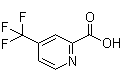 structure of CAS# 588702-62-9, 4-(Trifluoromethyl)pyridine-2-carboxylic acid