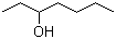 structure of CAS# 589-82-2, 3-Heptanol;1-Ethyl-1-pentanol; 3-Hydroxyheptane; DL-3-Heptanol