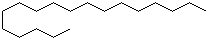 structure of CAS# 593-45-3, Octadecane