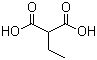 Ethylmalonic acid molecular structure (CAS 601-75-2)