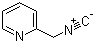 结构式 CAS# 60148-13-2, 2-异腈甲基吡啶