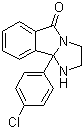 结构式 CAS# 6038-49-9, 9beta-(4-氯苯基)-1,2,3,9beta-四氢-5H-咪唑并[2,1-a]异吲哚-5-酮