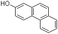 结构式 CAS# 605-55-0, 2-菲醇