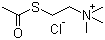 结构式 CAS# 6050-81-3, 氯化乙酰硫代胆碱