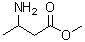 structure of CAS# 6078-06-4, 3-Aminobutanoic acid methyl ester;3-Aminobutyric acid methyl ester