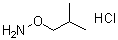 structure of CAS# 6084-58-8, O-Isobutylhydroxylamine hydrochloride;Isobutoxyamine hydrochloride