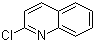 结构式 CAS# 612-62-4, 2-氯喹啉