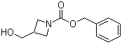 structure of CAS# 618446-42-7, Benzyl 3-hydroxymethylazetidine-1-carboxylate;3-(Hydroxymethyl)-1-azetidinecarboxylic acid phenylmethyl ester