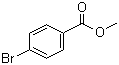 结构式 CAS# 619-42-1, 对溴苯甲酸甲酯; 4-溴苯甲酸甲酯