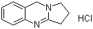 structure of CAS# 61939-05-7, Desoxypeganine hydrochloride;1,2,3,9-Tetrahydropyrrolo[2,1-b]quinazoline hydrochloride