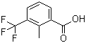 结构式 CAS# 62089-35-4, 2-甲基-3-三氟甲基苯甲酸
